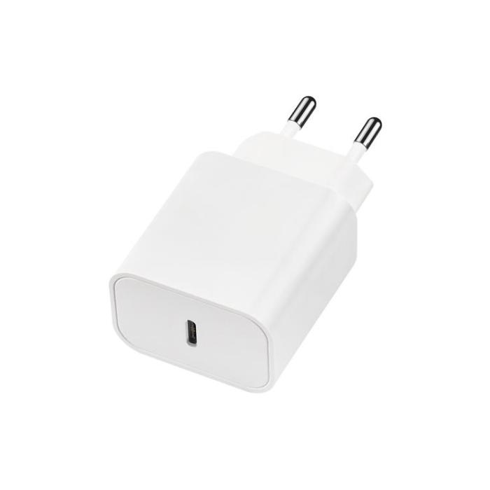 Maxlife - Maxlife Väggladdare 1x USB-C 20W MXTC-06 - Vit