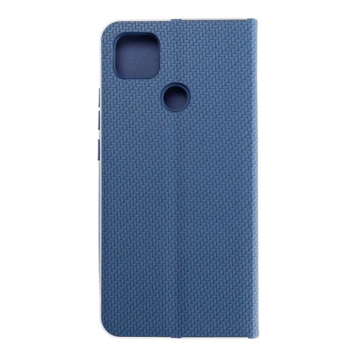 Forcell - Forcell LUNA Carbon fodral till Xiaomi Redmi 9C / 9C NFC Blå