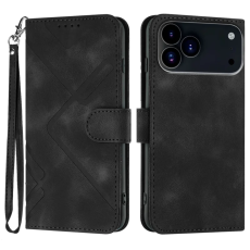 A-One Brand - iPhone 17 Pro Max Plånboksfodral Line - Svart