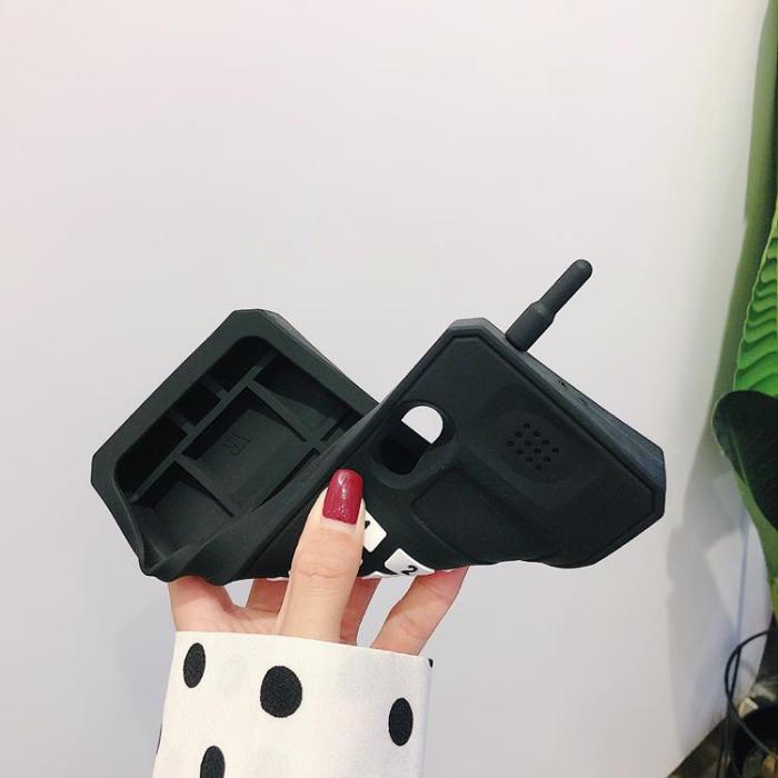OEM - Retro Skal iPhone 7/8/SE 2020 - Svart