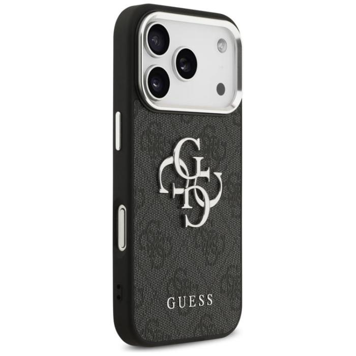 Guess - Guess iPhone 17 Pro Mobilskal 4G Big 4G Classic Logo - Svart