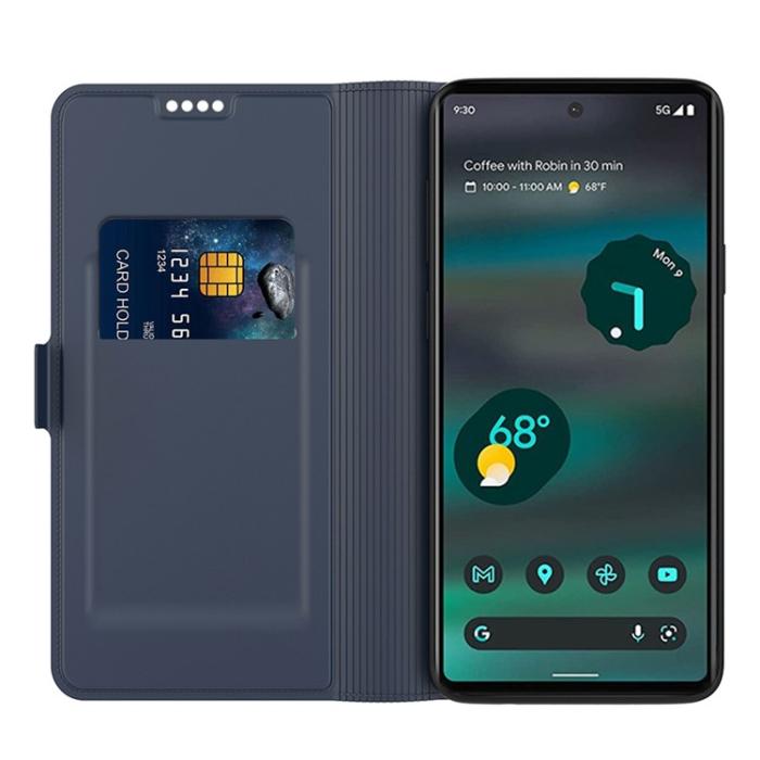 A-One Brand - Google Pixel 6a Plånboksfodral Magnetic Folio - Blå