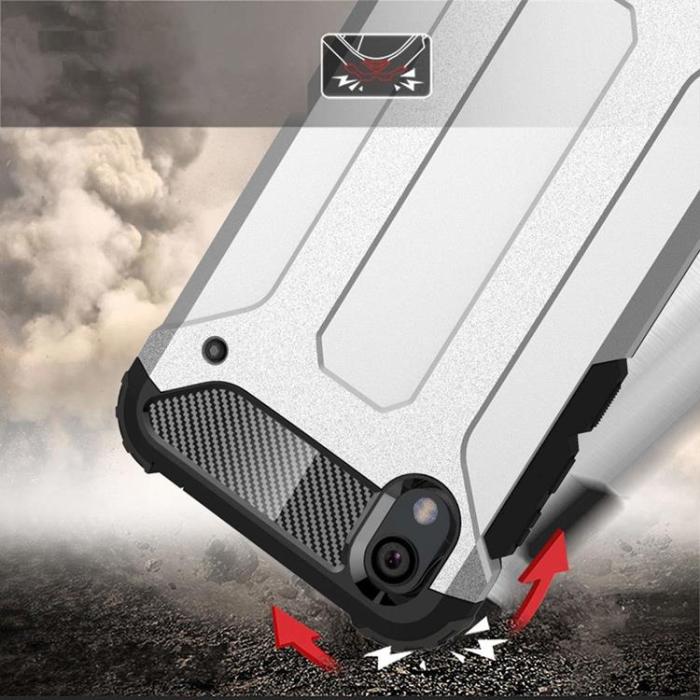 UTGATT1 - Huawei Y5 2019/Honor 8S Skal Hybrid Armor Tough Rugged - Gyllene