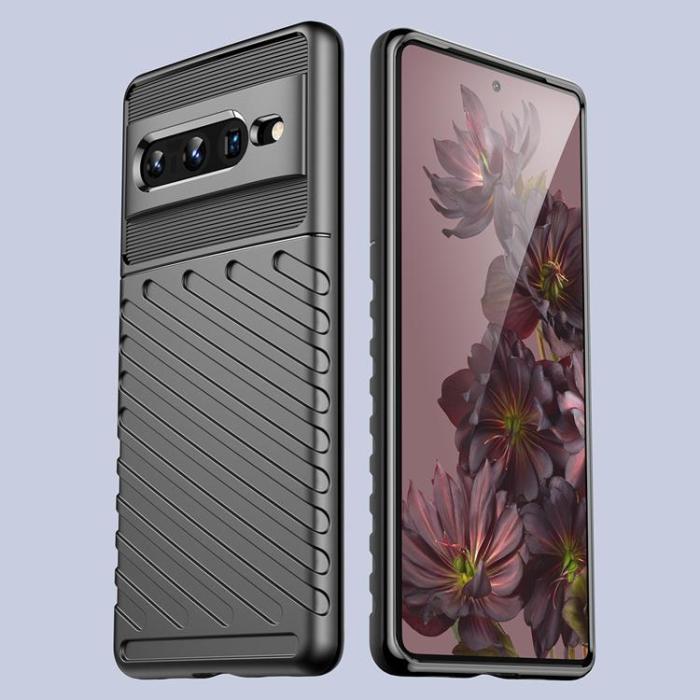 OEM - Google Pixel 7 Pro Skal Thunder Flexible Armored - Svart