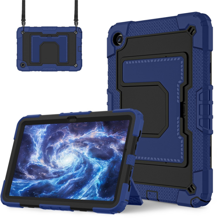 A-One Brand - Galaxy Tab A9 Plus Skal Kickstand Med Rem Anti Drop
