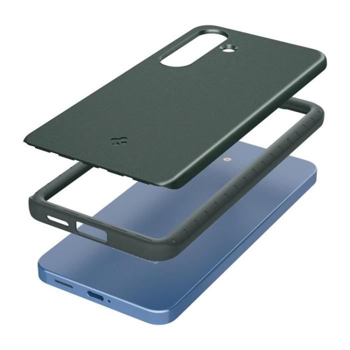 Spigen - Spigen Galaxy S25 Mobilskal Magsafe Thin Fit - Abyss Grön