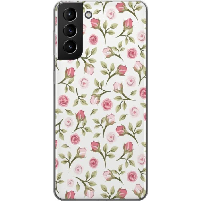 iSecrets - Mobilskal till Samsung Galaxy S21+ 5G med Blommigt
