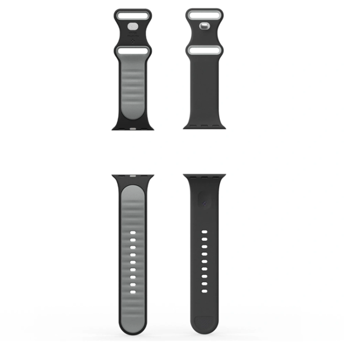 Splash - Spigen Apple Watch (40/41/42mm) Armband Nano Pop - Svart