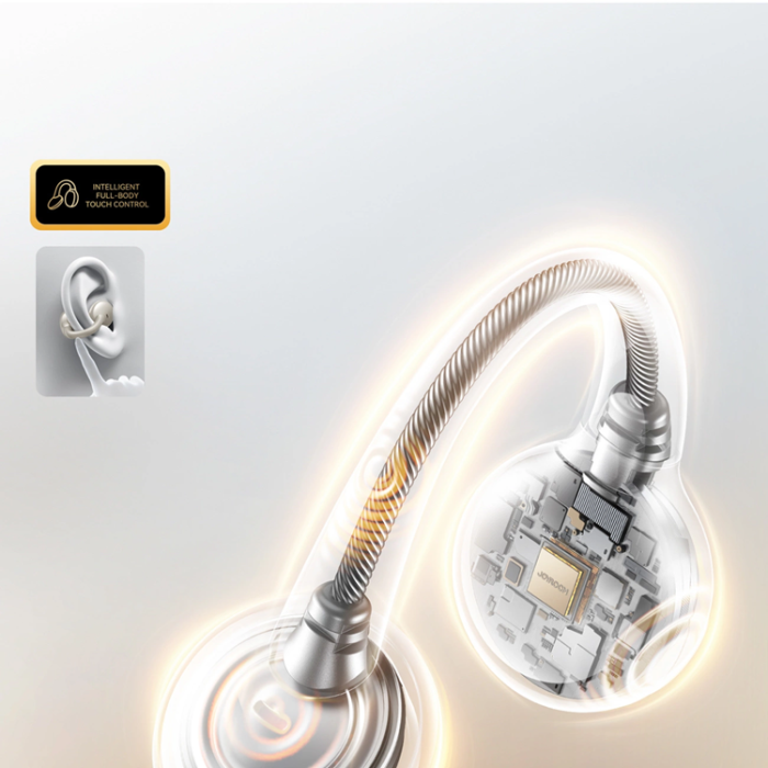 Joyroom - Joyroom Openfree Trådlösa Hörlurar Open-ear - Silver