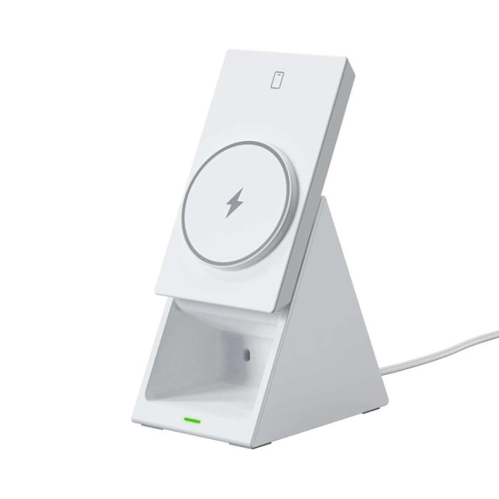 Choetech - Choetech 3-in-1 Trådlös Laddare Universala 15W - Vit