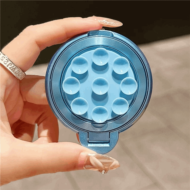 Magsafe Mobil Sugkopp Ringhållare Kickstand Bilfäste - Blå | 264 | AlltMobil