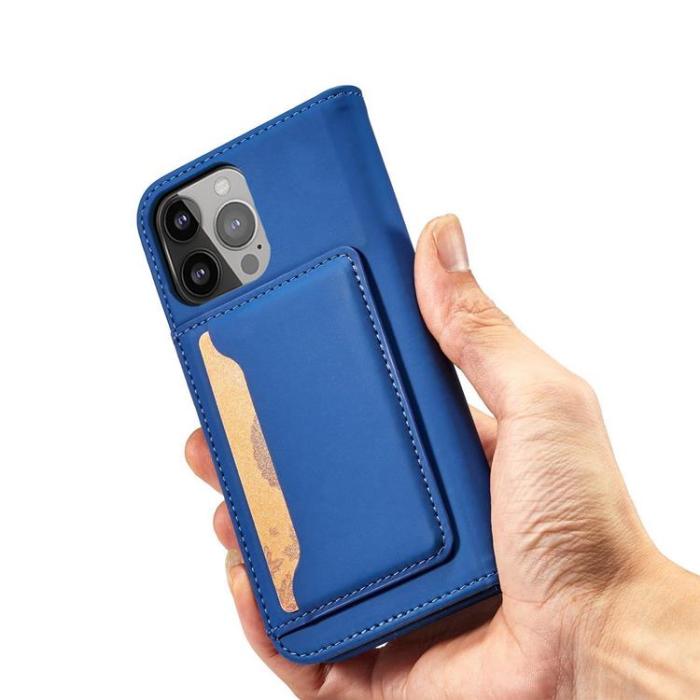 OEM - Galaxy S23 Ultra Plånboksfodral Magnet Flip - Blå
