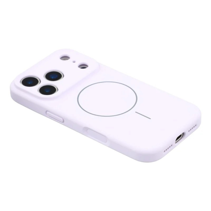 WANLONFENG - WANLONFENG iPhone 17 Pro Max Mobilskal MagSafe XQ1 - Lila