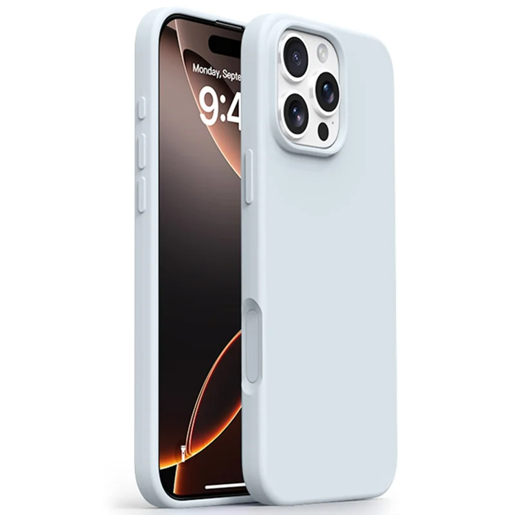 iPhone 16 Pro Mobilskal Ultra Thin Silikon - Glacier Blå | 2353 | AlltMobil