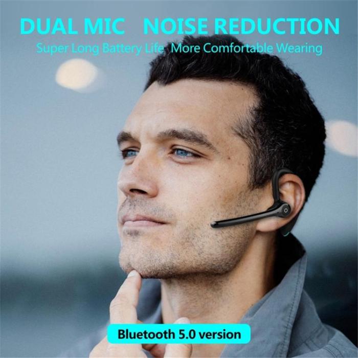 OEM - Enkla In-Ear Hörlur Bluetooth med Mic Noise Canceling F910 - Svart