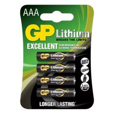 GP - GP Batteri AAA Lithium 1,5V 4-Pack