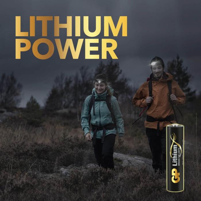 GP - GP Batteri AAA Lithium 1,5V 4-Pack