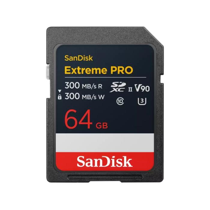 Sandisk - SANDISK SDXC Extreme Pro 64Gb 300Mb/S UHS-II V90