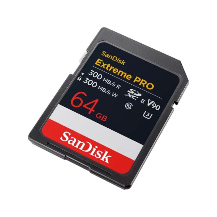 Sandisk - SANDISK SDXC Extreme Pro 64Gb 300Mb/S UHS-II V90