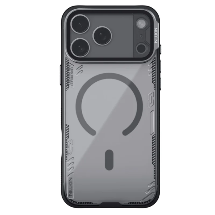 Nillkin - NILLKIN iPhone 17 Pro Max Mobilskal Magsafe Iceblade Prop - Svart