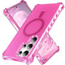 OEM - Mobilskal f&ouml;r Samsung Galaxy S26 Ultra Magnetiskt PC + TPU - Rosa