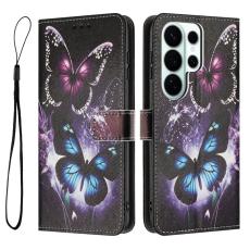 OEM - Pl&aring;nboksfodral f&ouml;r Samsung Galaxy S26 Ultra M&ouml;nstertryck Konstl&auml;der Tv&aring; fj&auml;rilar