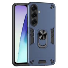 OEM - Mobilskal f&ouml;r Samsung Galaxy S26 PC + TPU St&ouml;tt&aring;lig med Ring - Bl&aring;
