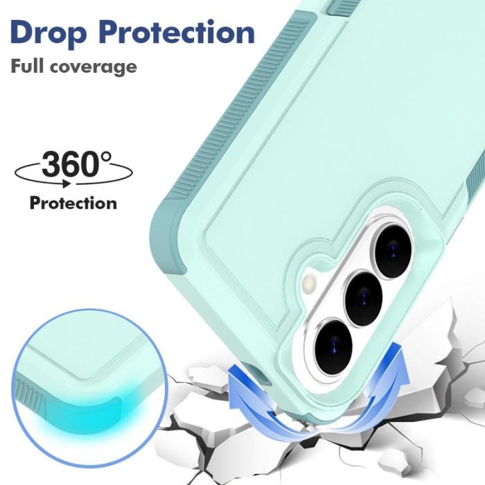 OEM - Mobilskal för Samsung Galaxy S26 PC + TPU Stöttålig - Mintgrön