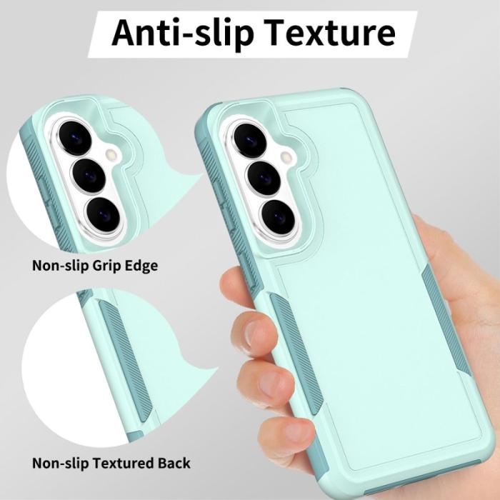 OEM - Mobilskal för Samsung Galaxy S26 PC + TPU Stöttålig - Mintgrön