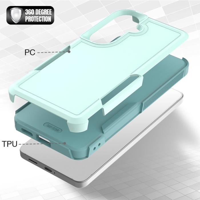 OEM - Mobilskal för Samsung Galaxy S26 PC + TPU Stöttålig - Mintgrön