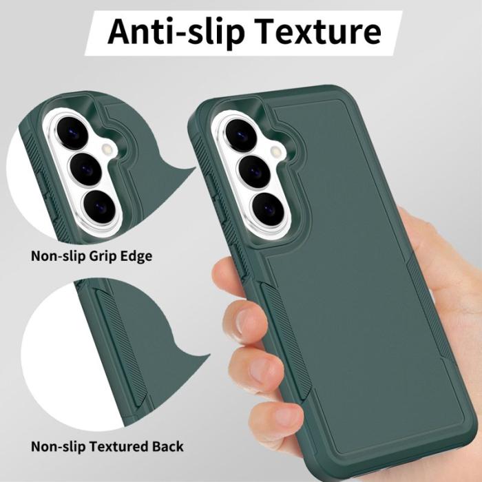 OEM - Mobilskal för Samsung Galaxy S26 PC + TPU Stöttålig - Mörkgrön
