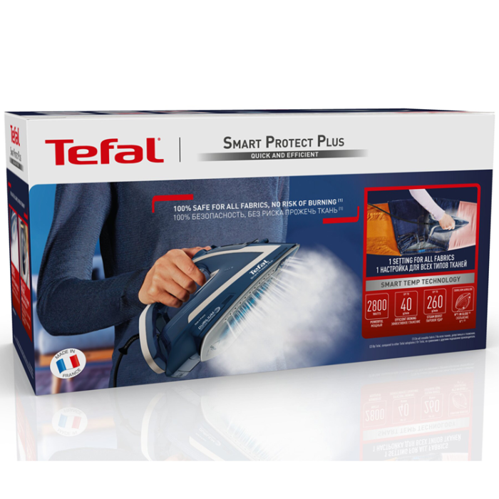 Tefal - Tefal Ångstrykjärn Smart Protect Plus FV6872E0