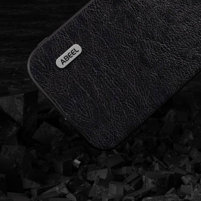 ABEEL - ABEEL TPU+PC Mobilskal för Samsung Galaxy A34 5G - Svart Retro