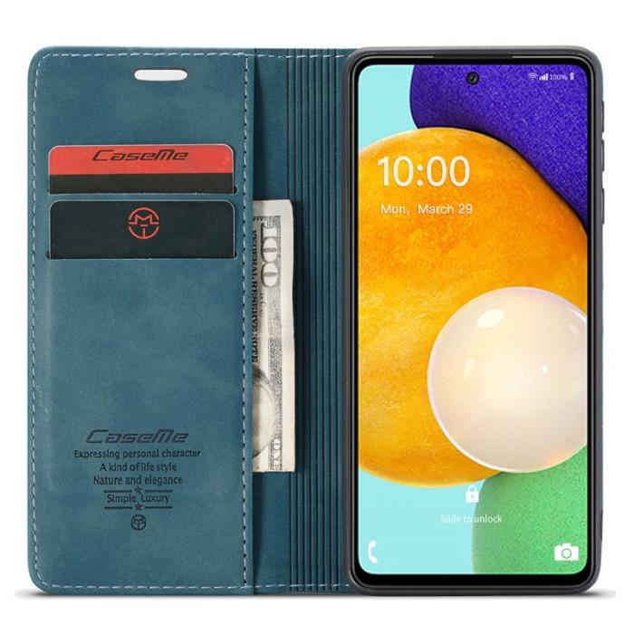 Caseme - CASEME 013 Folio Mobilskal för Samsung Galaxy A53 5G - Grön