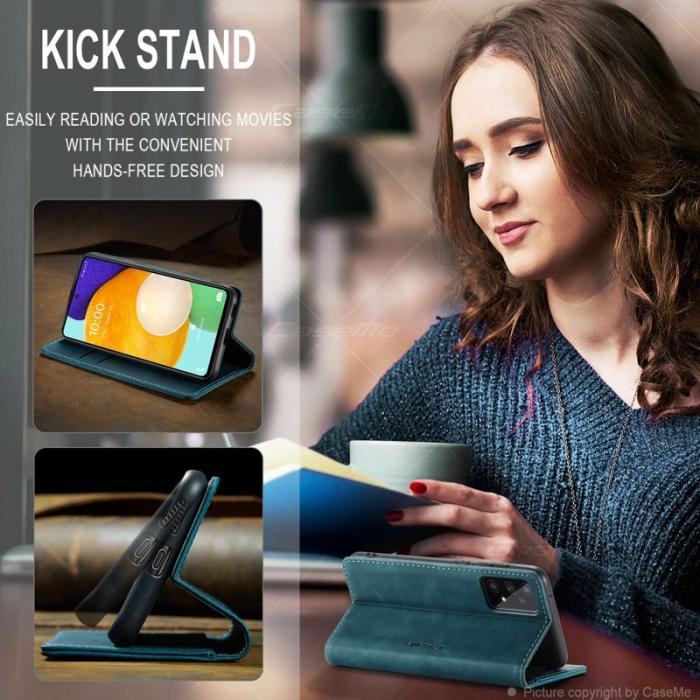 Caseme - CASEME 013 Folio Mobilskal för Samsung Galaxy A53 5G - Grön
