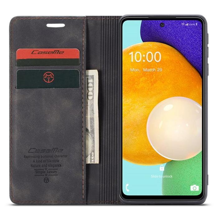 Caseme - CASEME 013 Folio Mobilskal för Samsung Galaxy A53 5G - Svart
