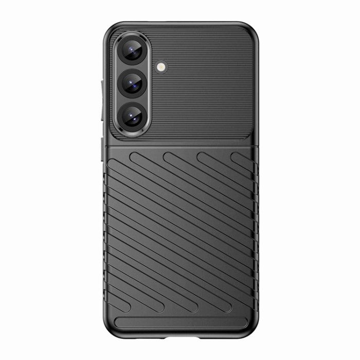OEM - Galaxy S25 Mobilskal Thunder Armored - Svart