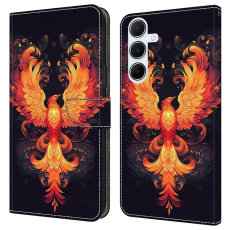 A-One Brand - Galaxy A17 5G Plånboksfodral Pattern Printing - Flame Bird