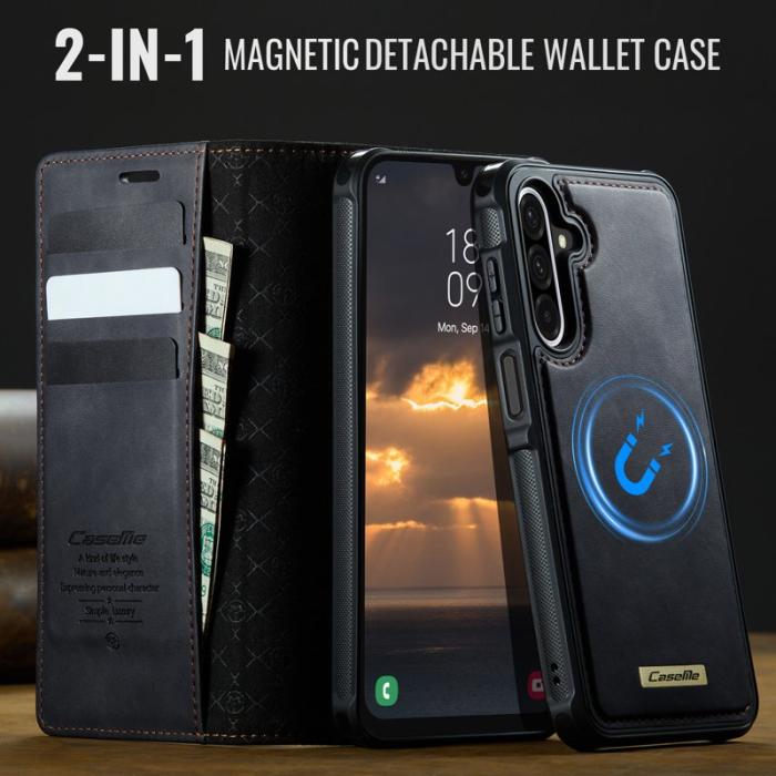 Caseme - CASEME C49 Magnetiskt Fodral för Samsung Galaxy A17 5G - Svart