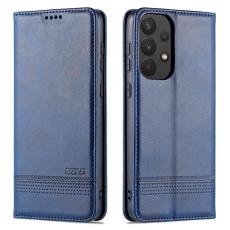AZNS - AZNS Samsung Galaxy A73 5G Pl&aring;nboksfodral Konstl&auml;der - Bl&aring;
