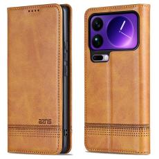 AZNS - AZNS Xiaomi 17 Pro Pl&aring;nboksfodral Konstl&auml;der - Brun