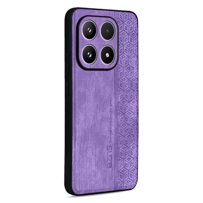 AZNS - AZNS Xiaomi 17 Fodral Skyddande KonstLäder TPU - Lila