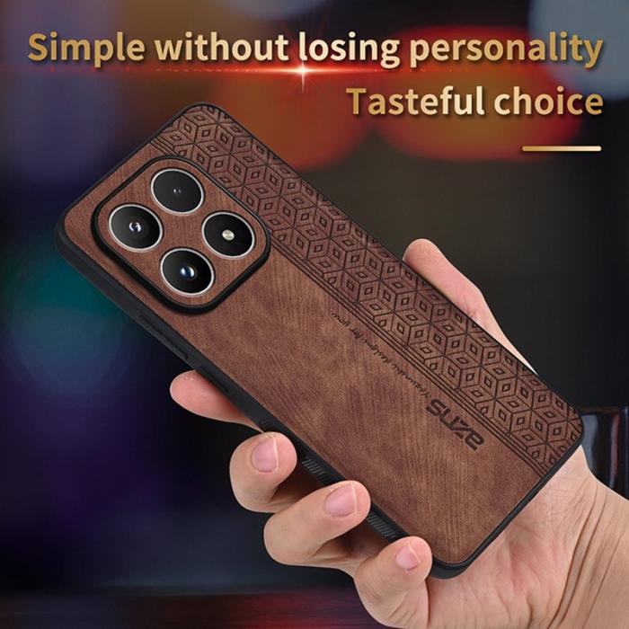 AZNS - AZNS Xiaomi 17 Fodral Skyddande KonstLäder TPU - Lila
