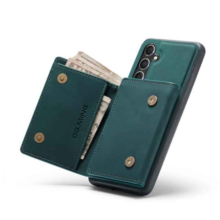 DG.MING - DG.MING M1 Series Mobilskal till Samsung Galaxy S24 FE Kickstand Grön