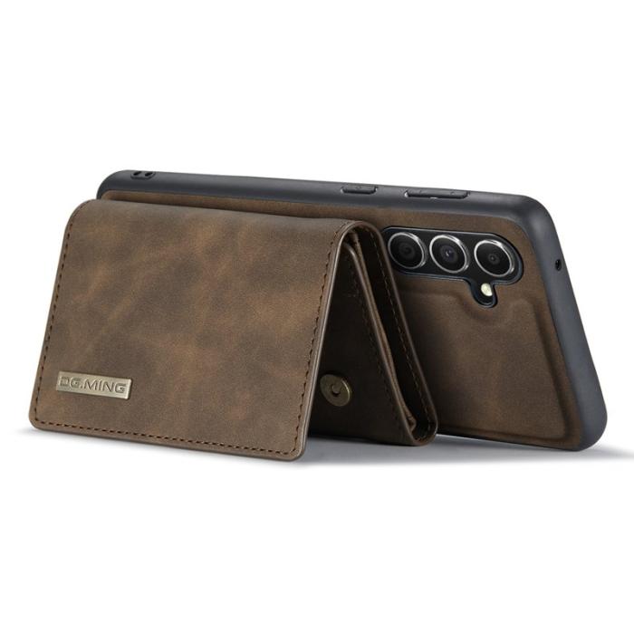 DG.MING - DG.MING M1 Series Mobilskal till Samsung Galaxy S24 FE Kickstand Brun