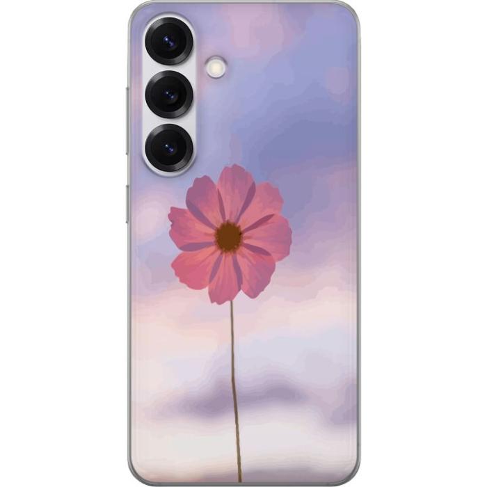 iSecrets - Mobilskal till Samsung Galaxy S25 med Rosa blomma