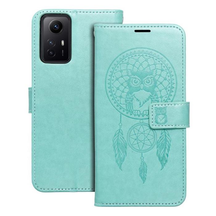 OEM - Xiaomi Redmi Note 12S Plånboksfodral Mezzo - Grön