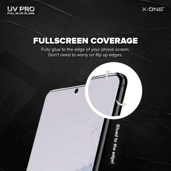 X-One - X-ONE UV PRO Härdat Glas Skärmskydd till Samsung Galaxy S9 Plus