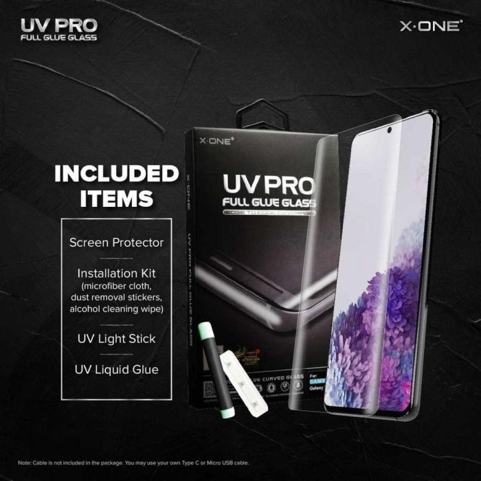 X-One - X-ONE UV PRO Härdat Glas Skärmskydd till Samsung Galaxy S9 Plus