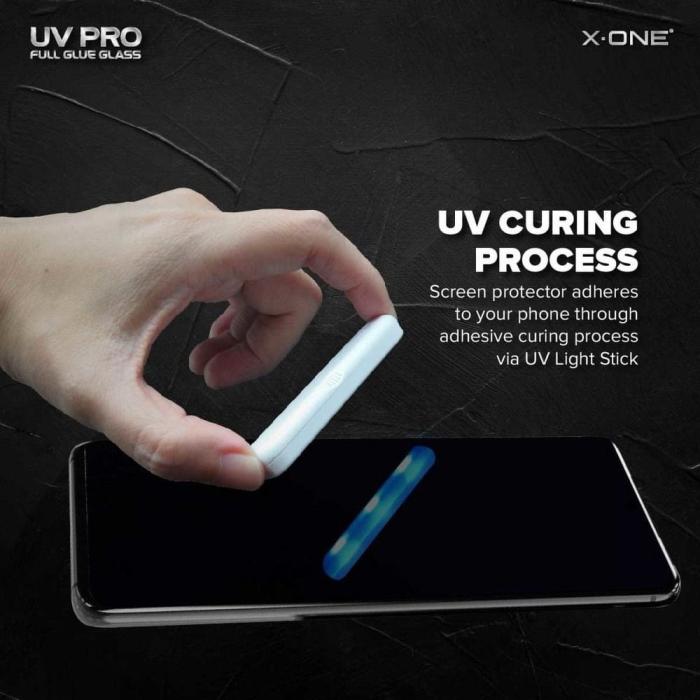 X-One - X-ONE UV PRO Härdat Glas Skärmskydd till Samsung Galaxy S9 Plus